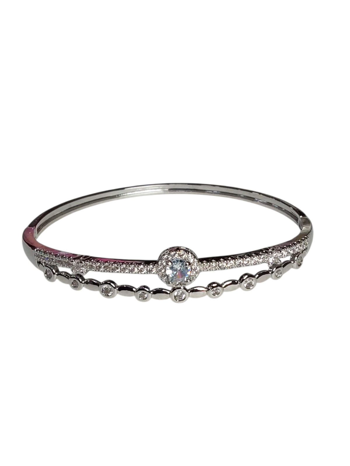 Bracelete Semijoia Prata Maria Aurora