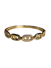 Bracelete dourado Maria Fina