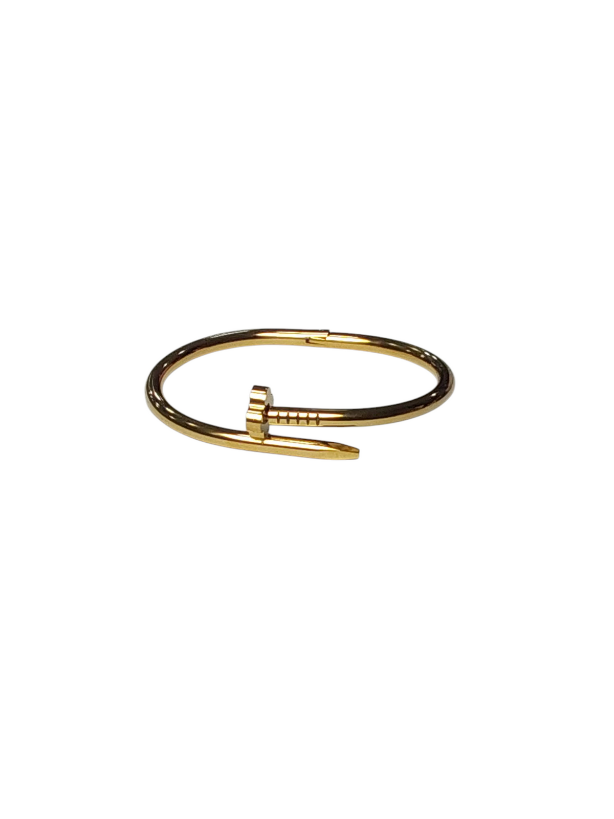 Bracelete Prego AÇO INOXIDÁVEL DOURADO