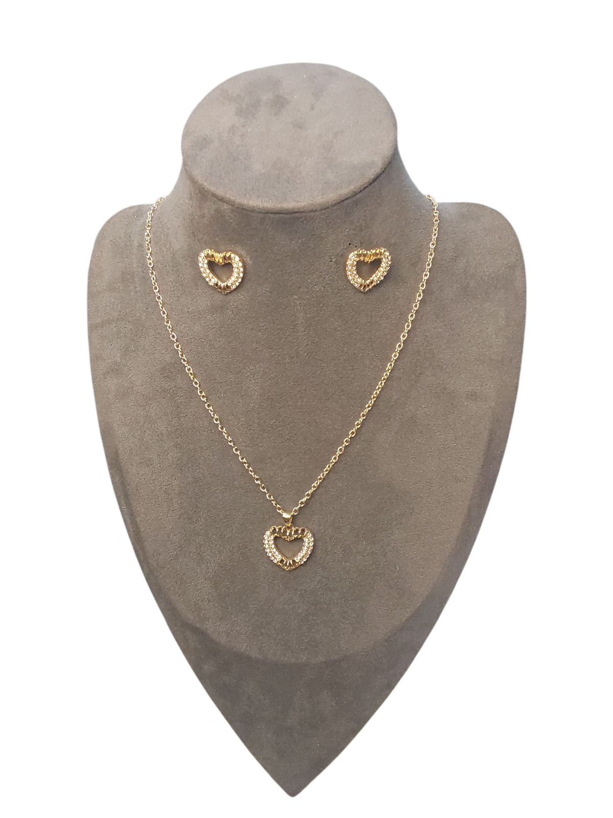 Conjunto colar + brinco de brinde dourado - PREÇO PROMOCIONAL!