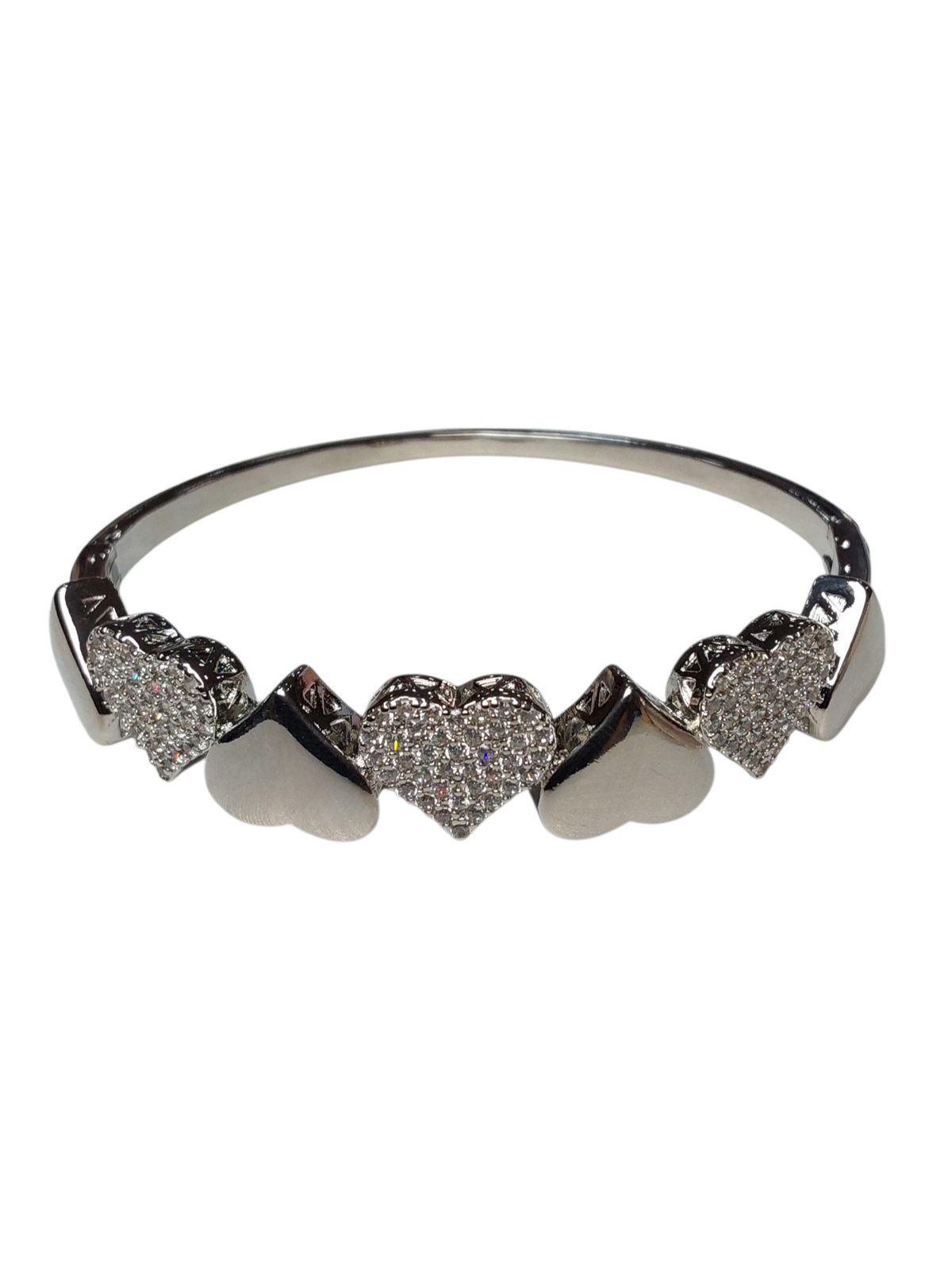 Bracelete prata semijoias Maria Júlia