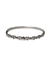 Bracelete prata Lívia Maria