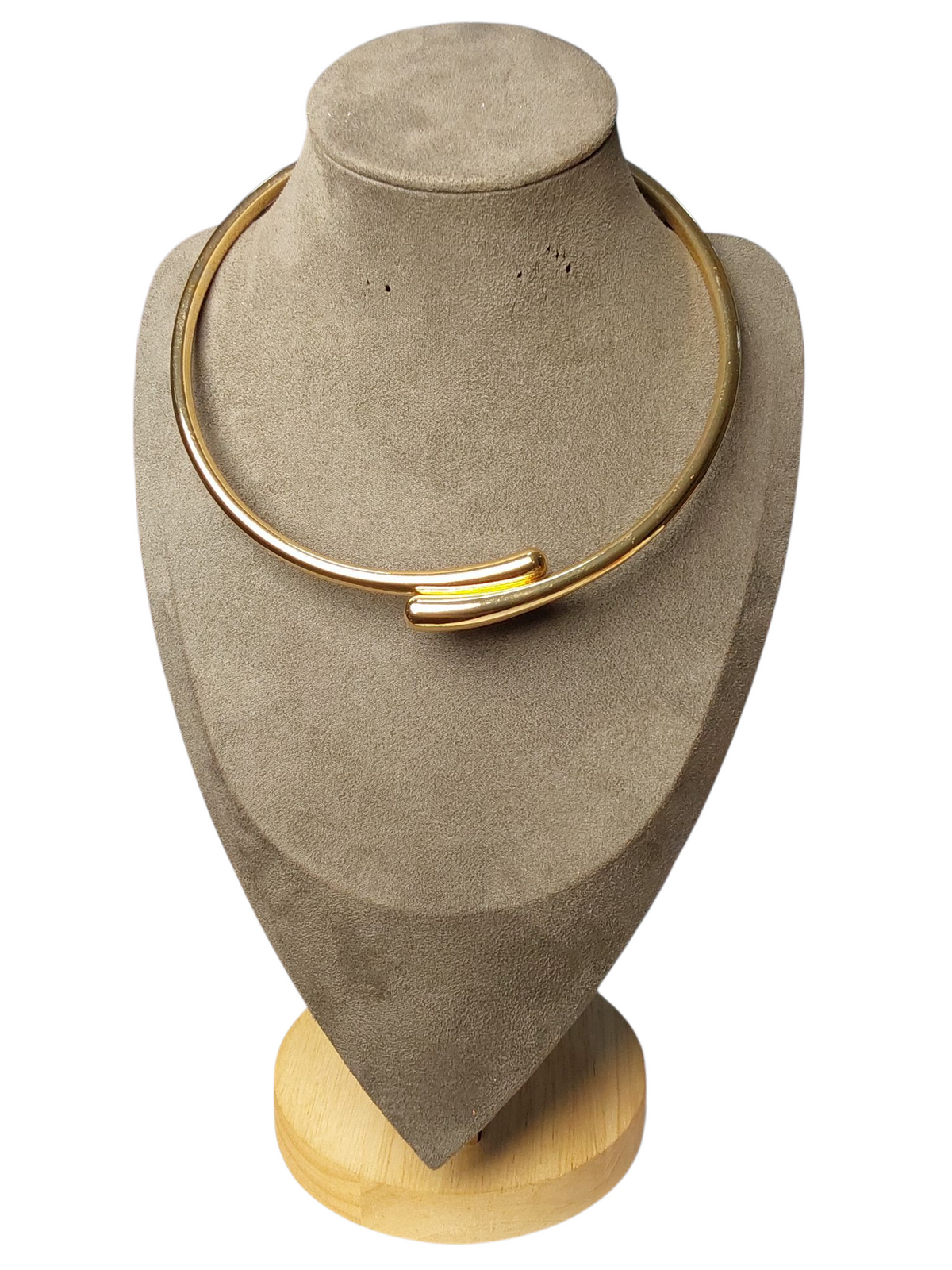Chocker gota dourado