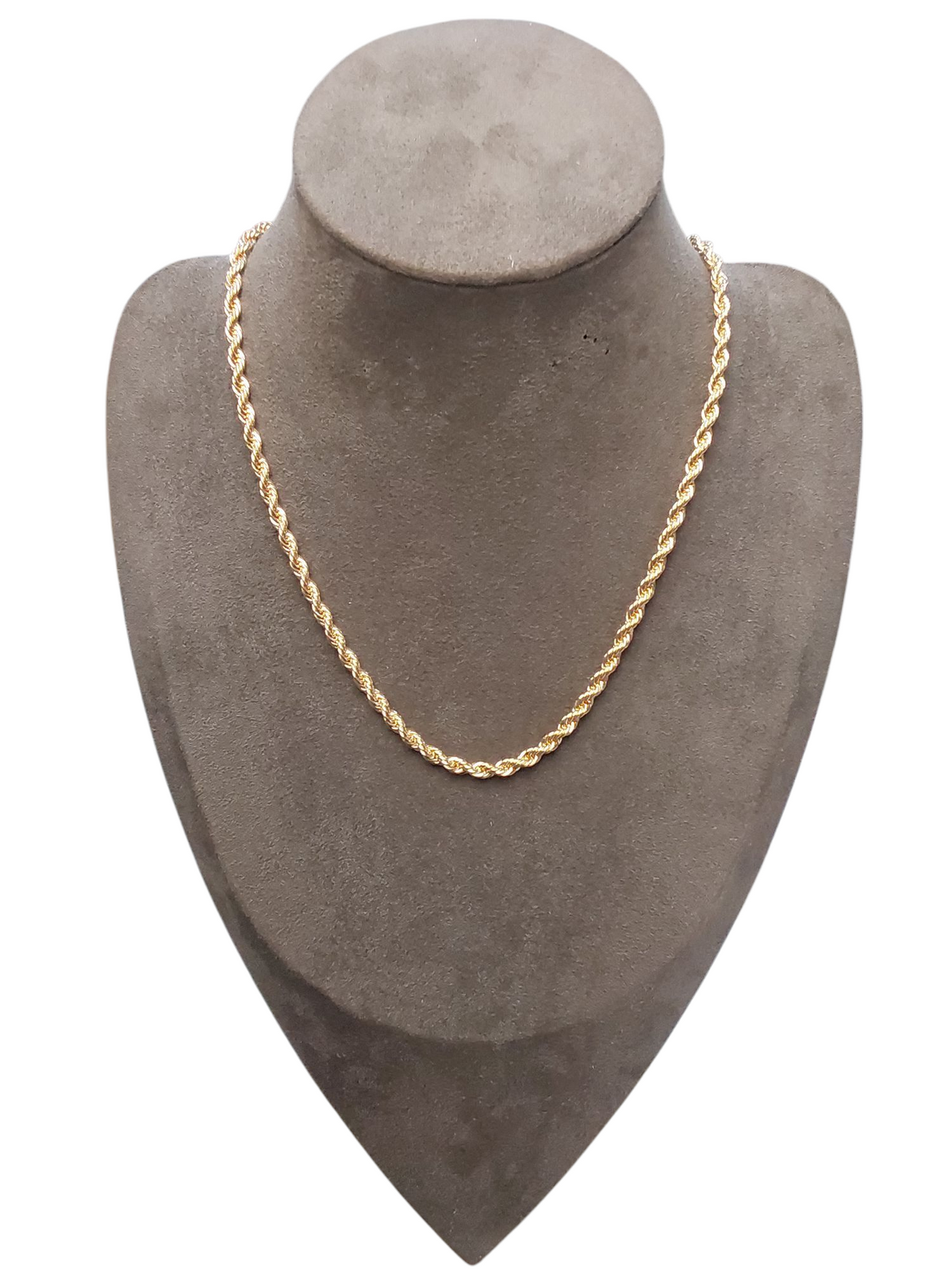 Colar elo baiano dourado