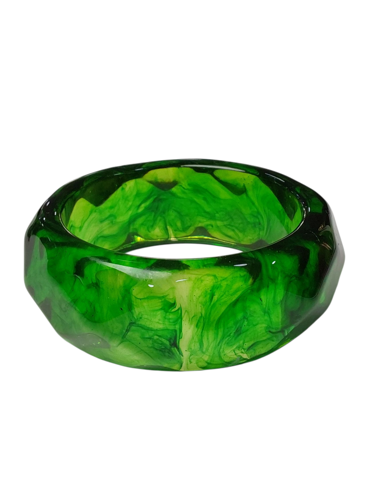 Bracelete Resina Verde