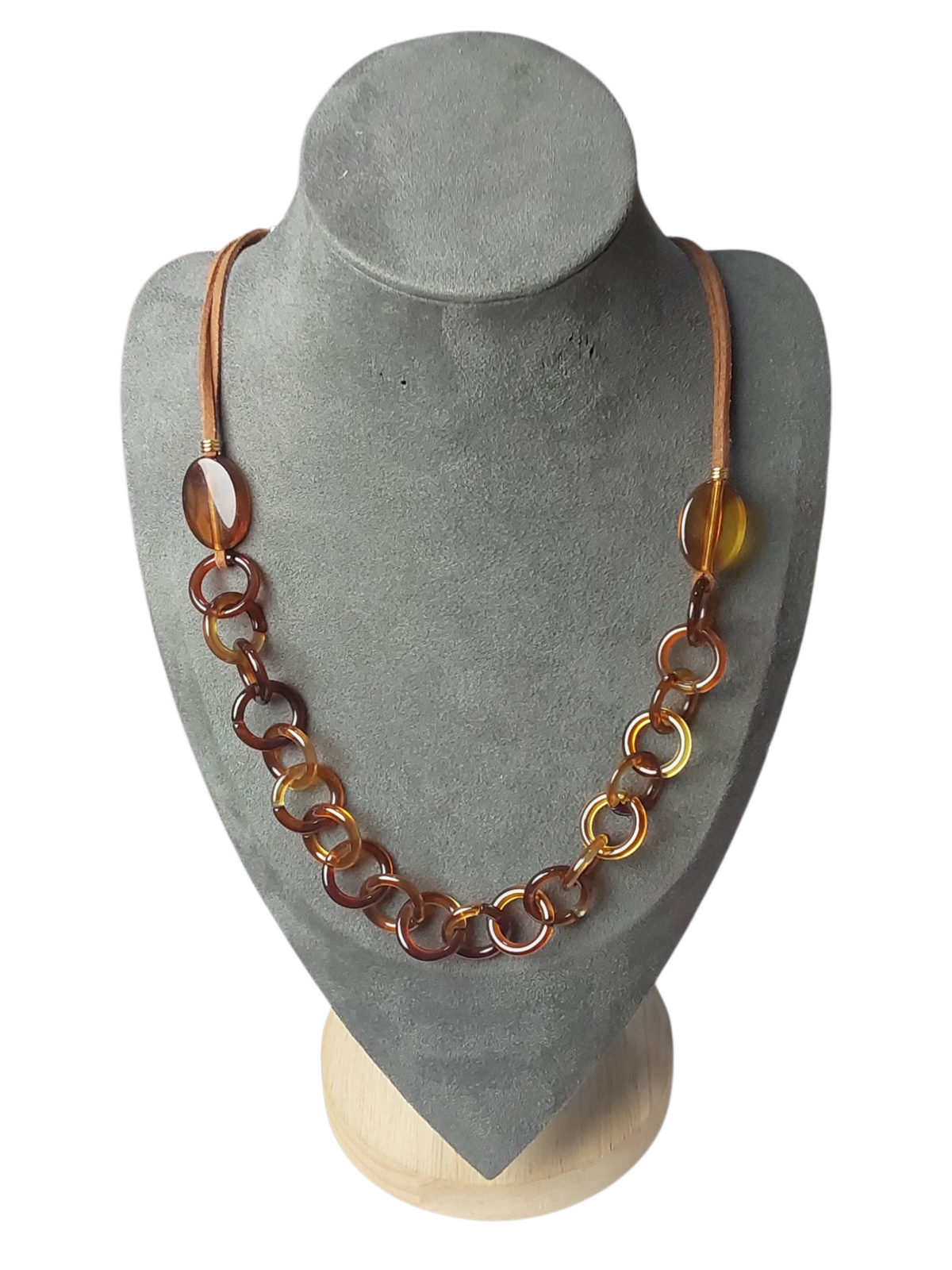 Colar Maria Boho Marrom