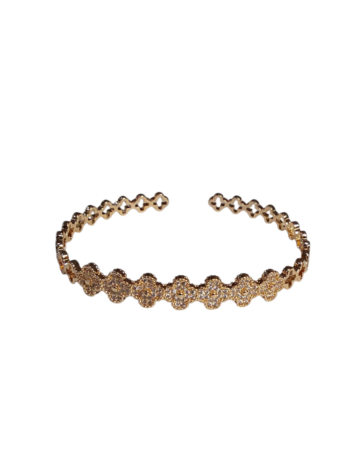Bracelete dourado Maria Requinte