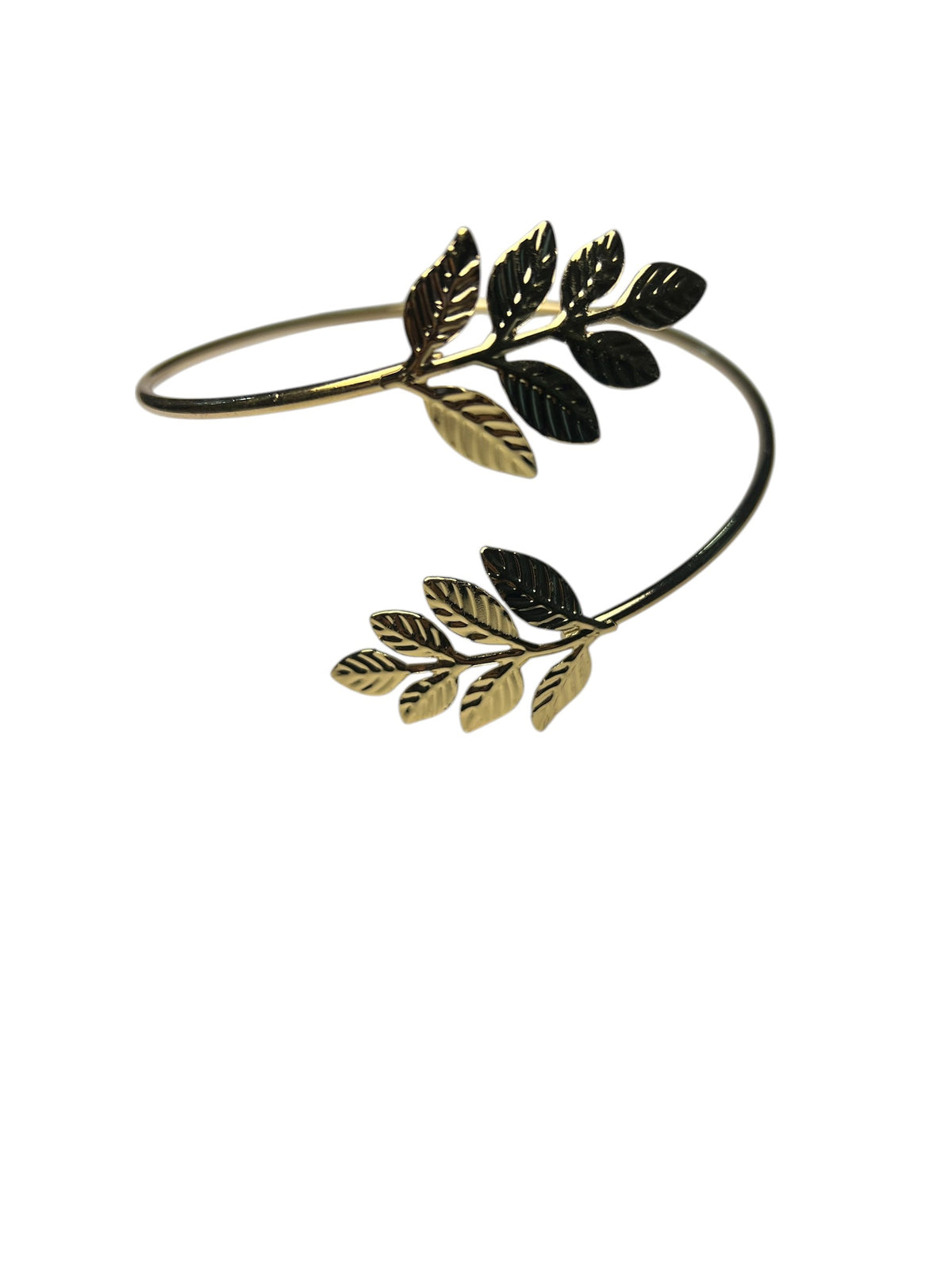 Bracelete Dourado Folha