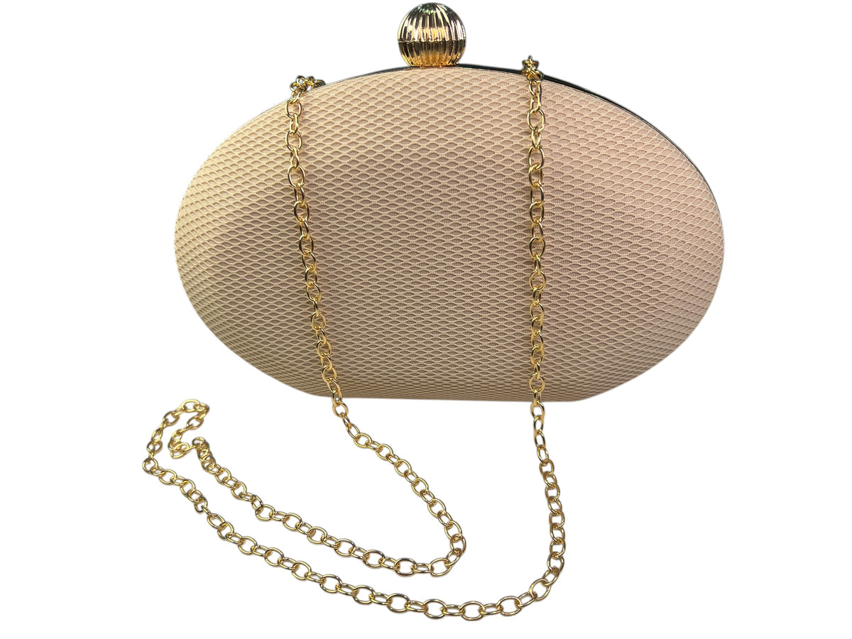 Bolsa Clutch Bege