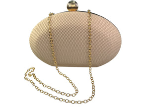 Bolsa Clutch Bege
