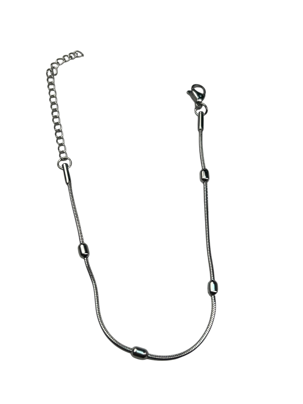 Maria Flavia Silver Steel Bracelet