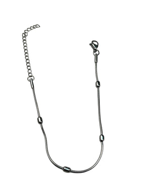 Pulseira Prata Aço Maria Flavia