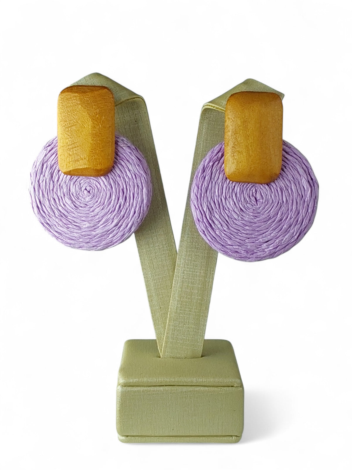 Brinco Maria Artesanal Palha