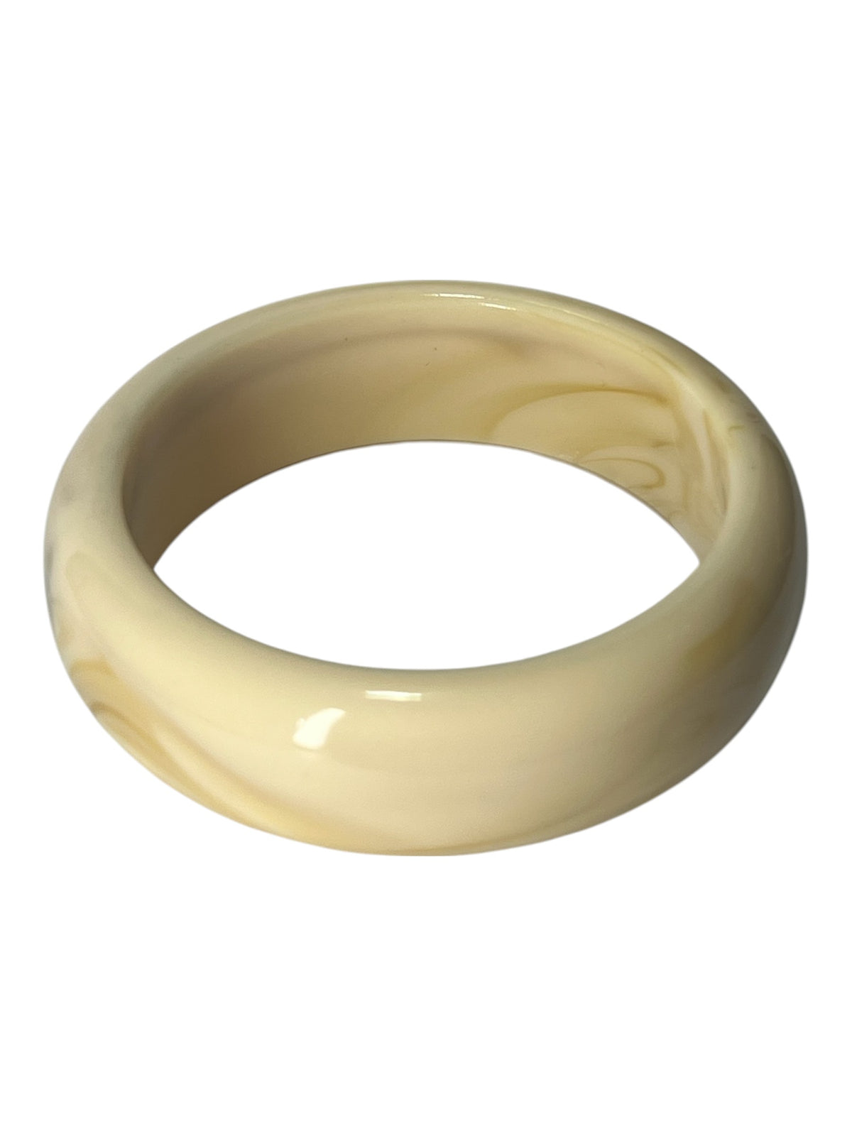 Bracelete Marmorizado Maria Bianca Bege