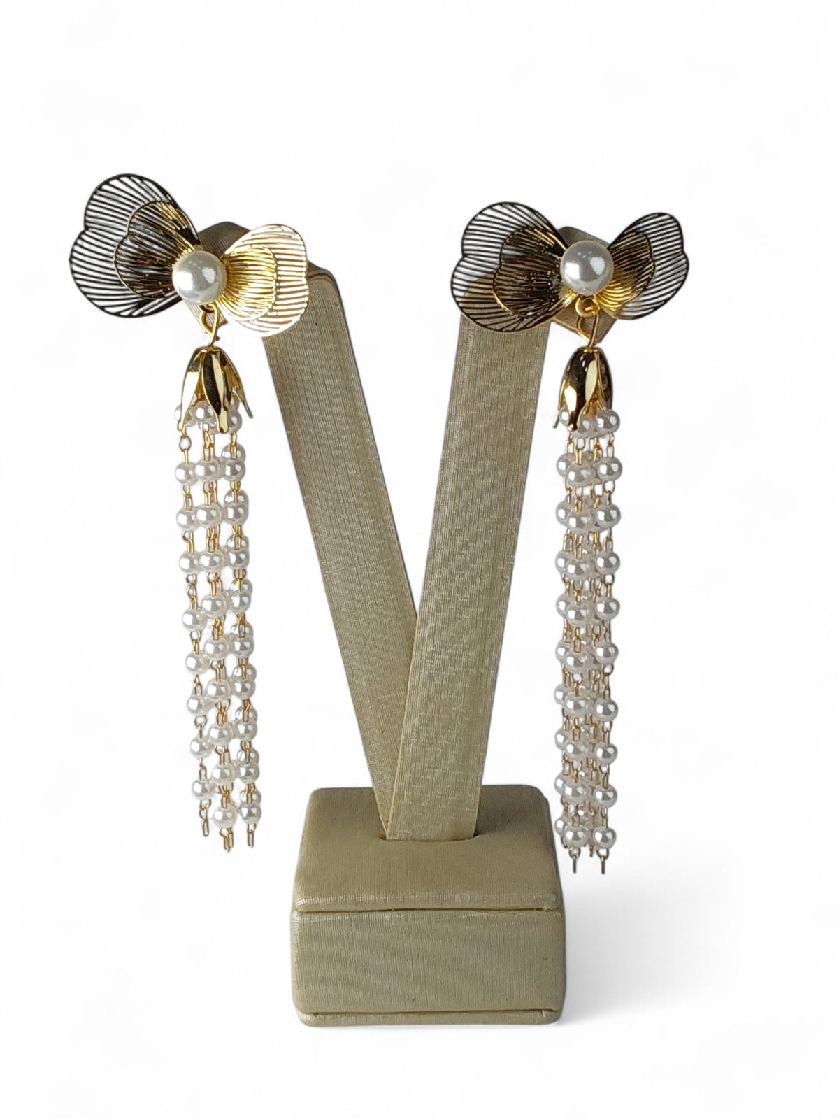 Brinco Maria Pérola Pura Semijoia