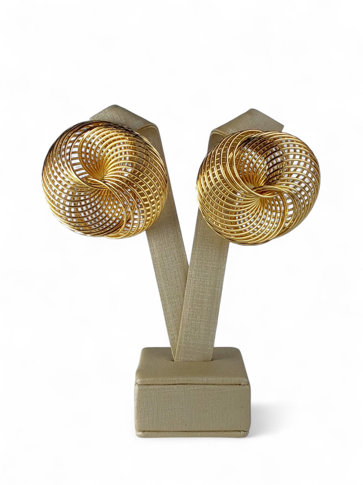 Brinco Maria Maxi Círcular Semijoia