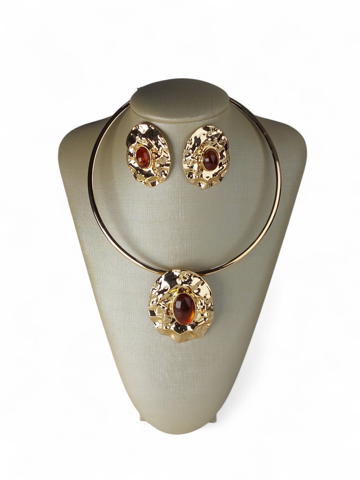 Conjunto Maria Folhagem Semijoia