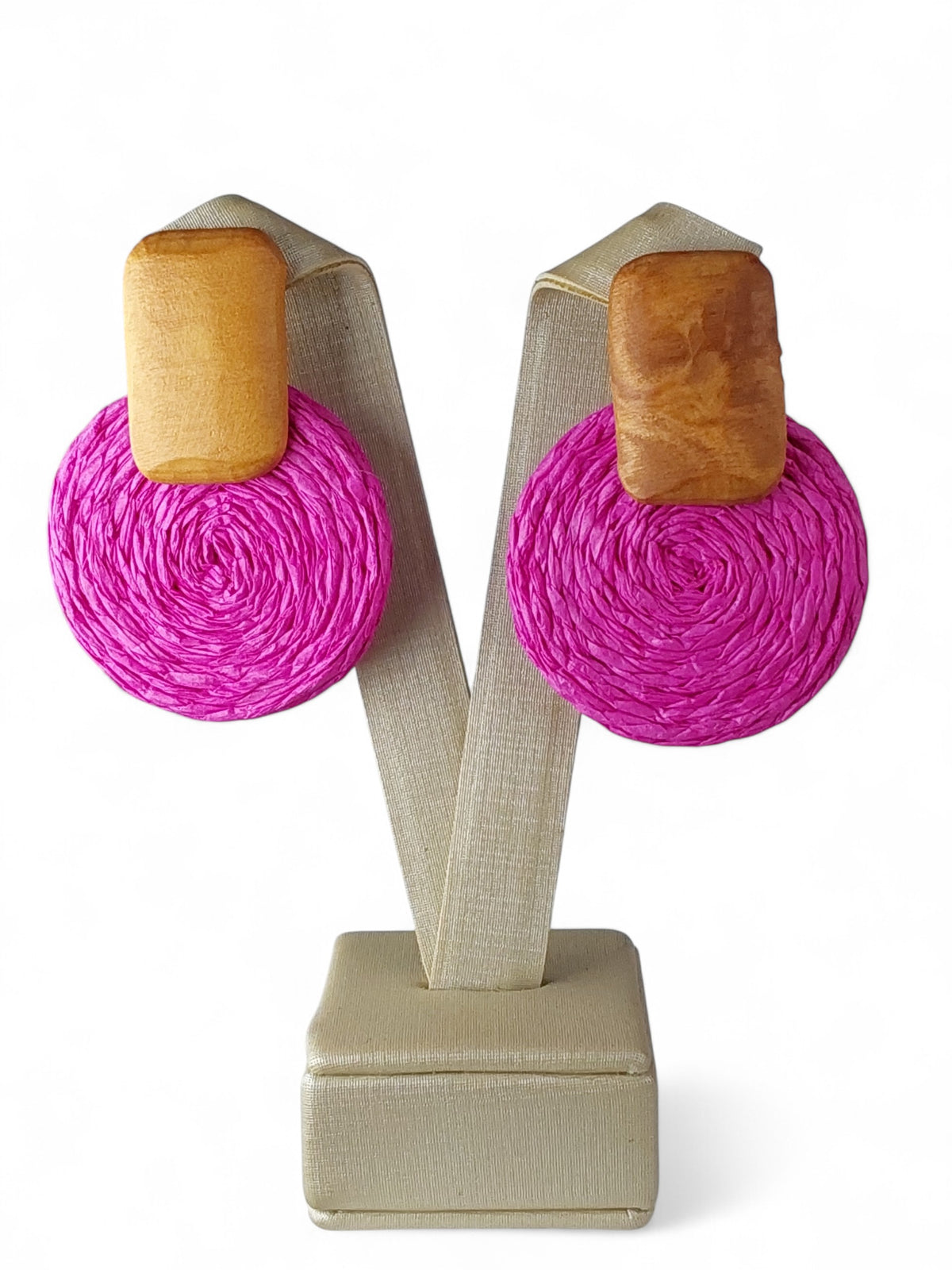 Brinco Maria Artesanal Palha