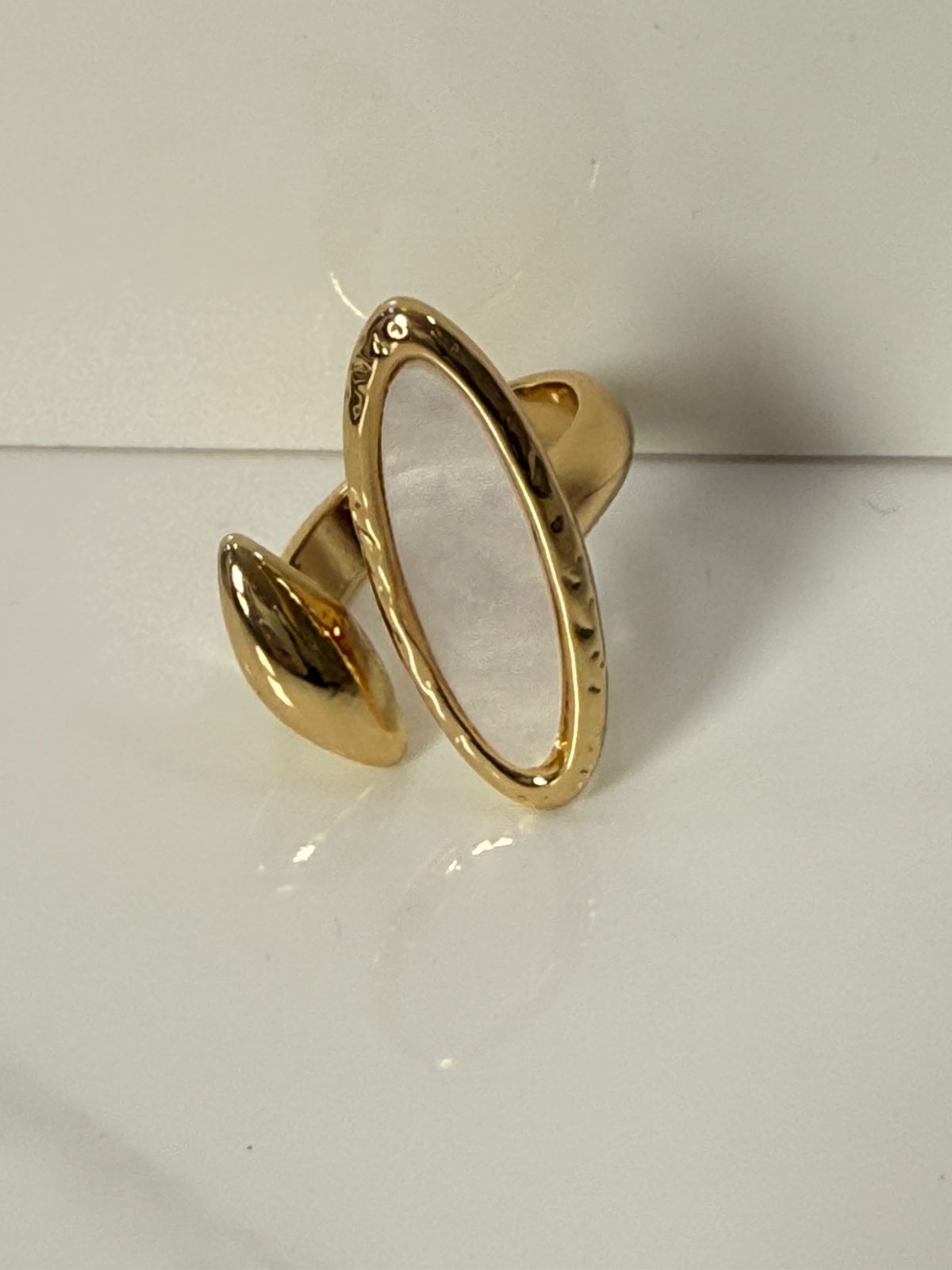 Anel Regulável dourado Maria Luiza