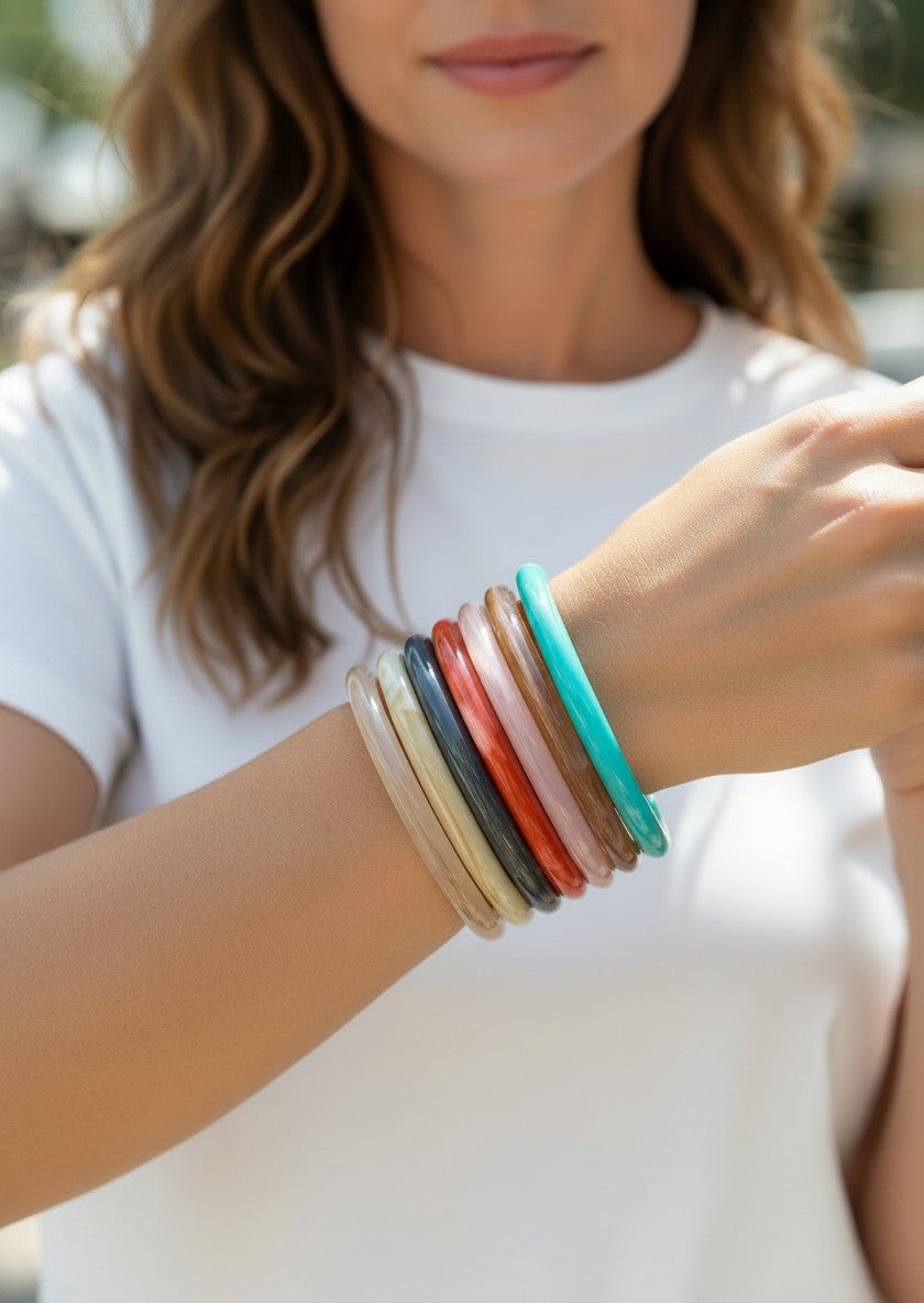 7 Braceletes Maria Eveline