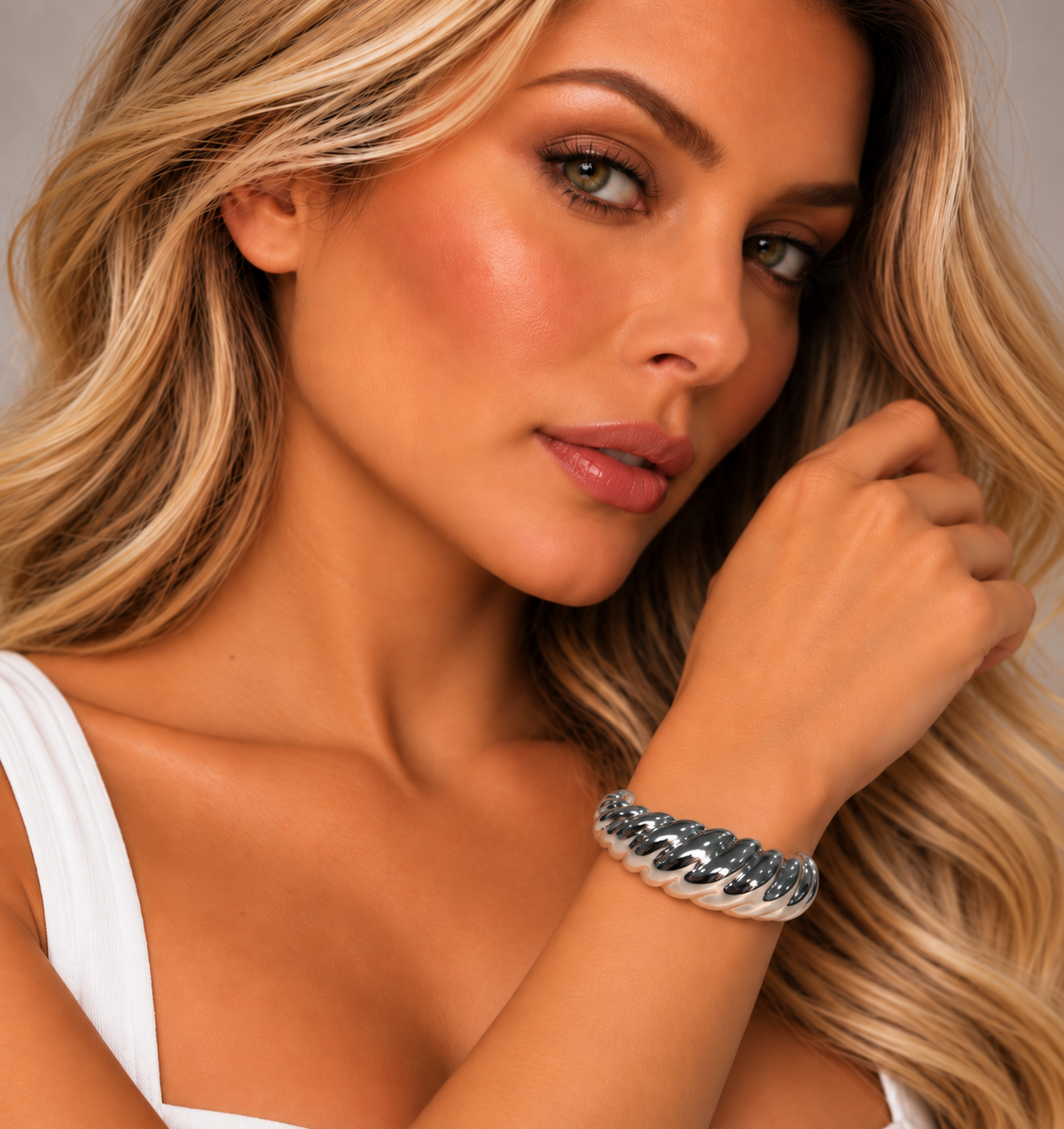 Bracelete Prata Maria Denise