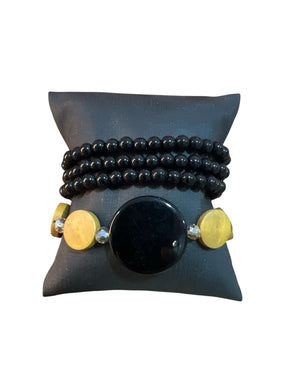 Pulseira Preta Maria Luiza