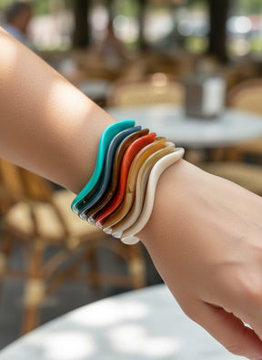 7 Braceletes Maria Eveline