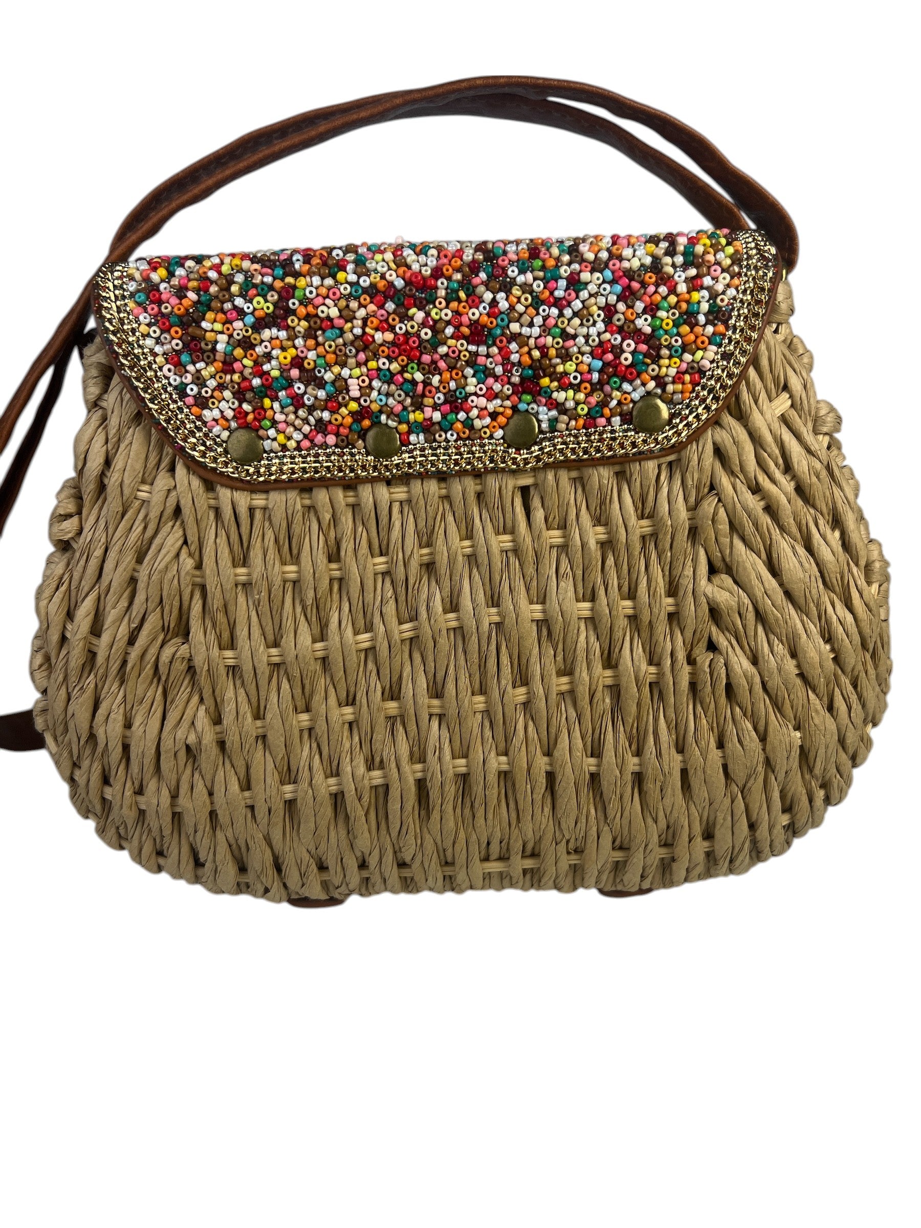 Bolsa Lá Vem Maria Palha bordada