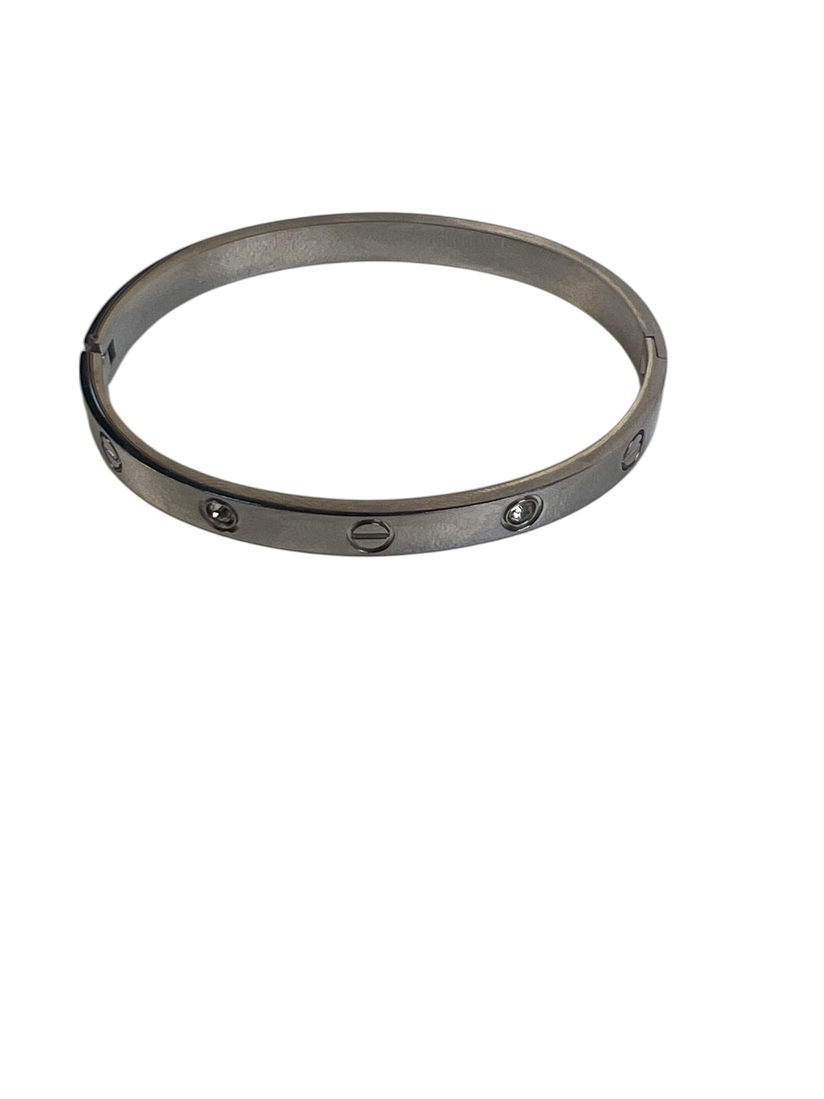 Bracelete Carti Aço inoxidável Prata