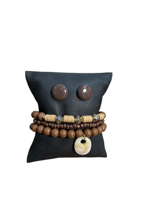 Trio de Pulseiras Maria Sarah