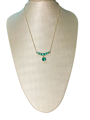 Conjunto Dourado Maria Esmeralda
