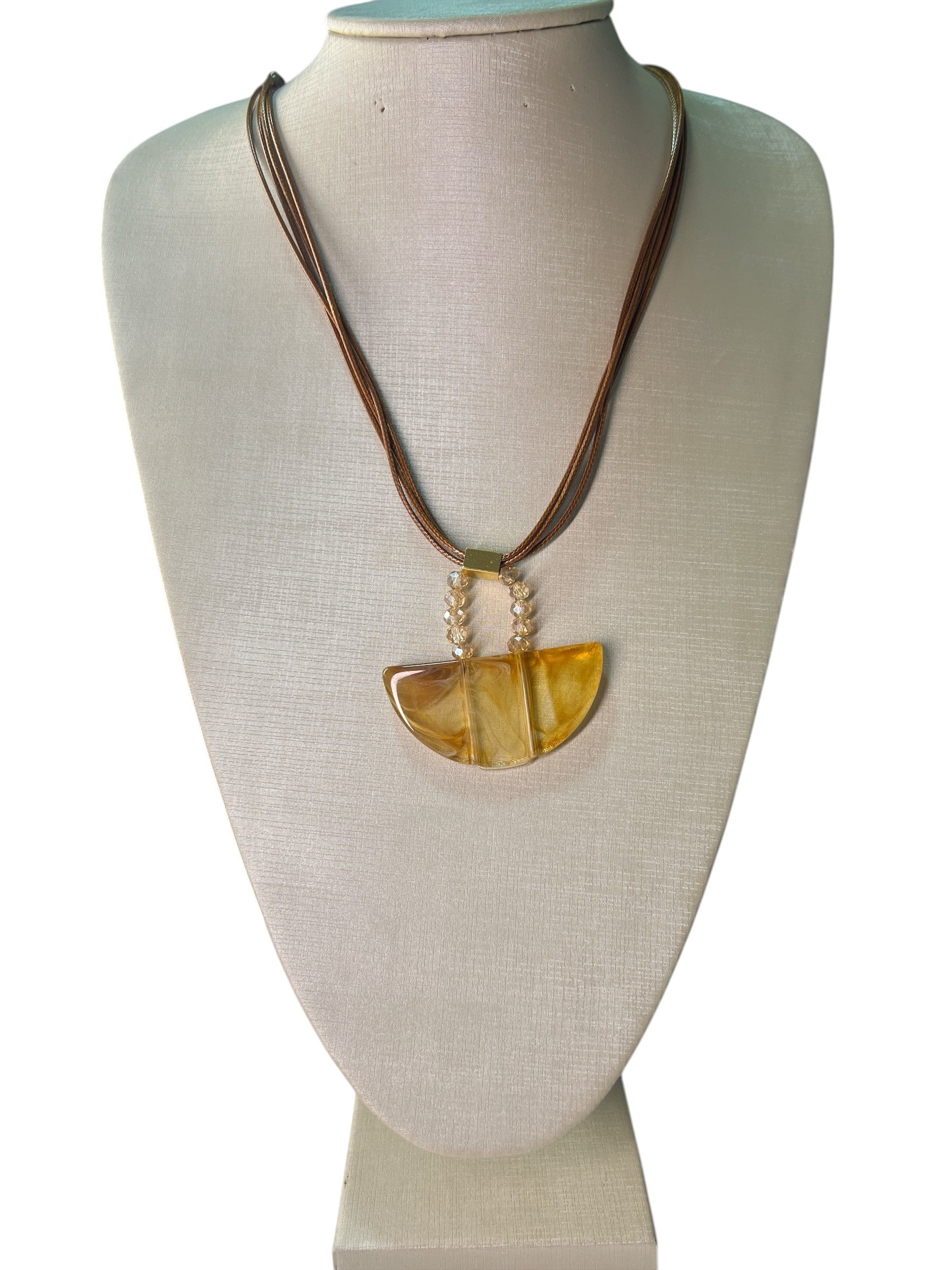 Maria Carla Brown Necklace
