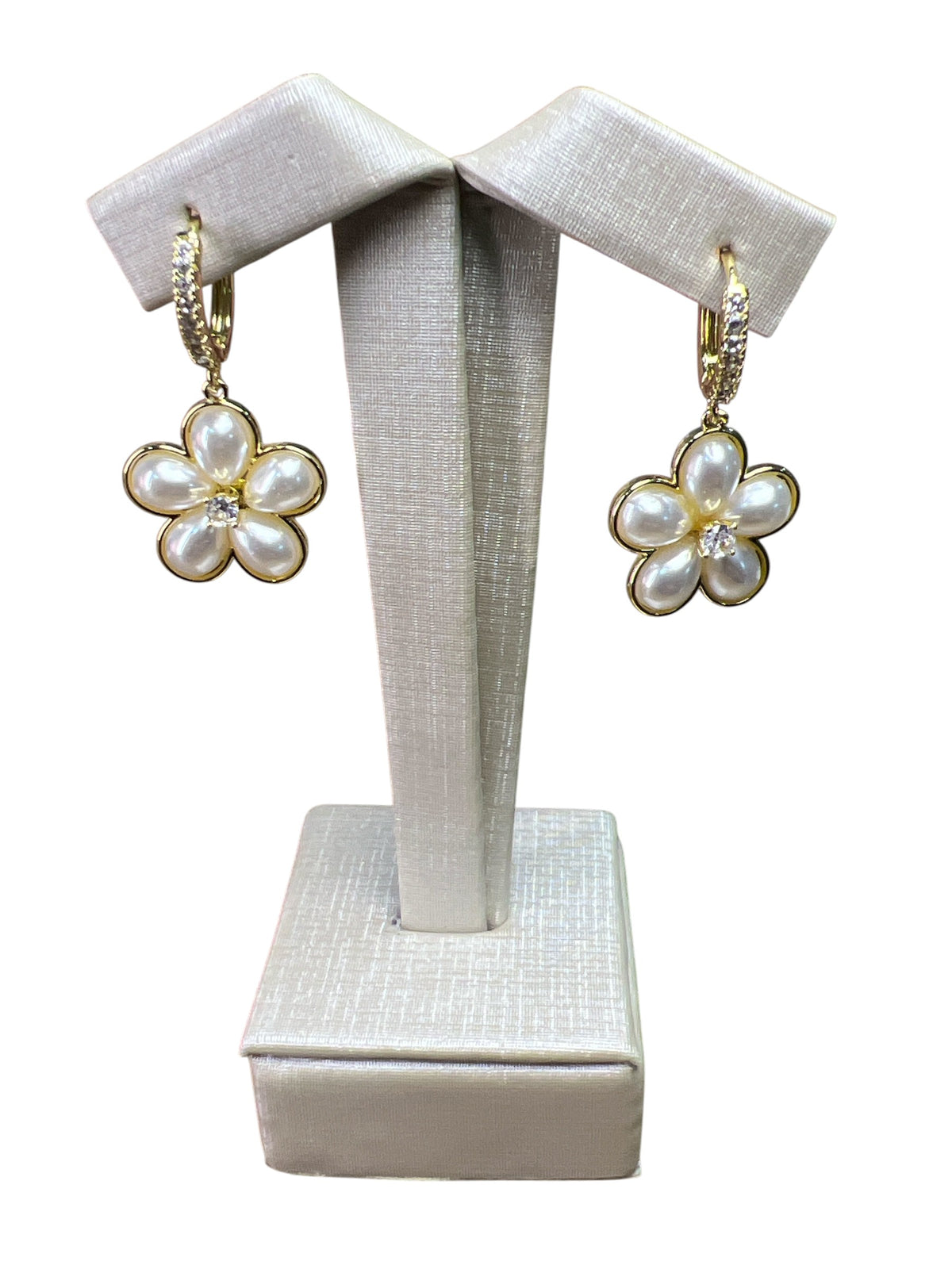 Brinco Dourado Flor