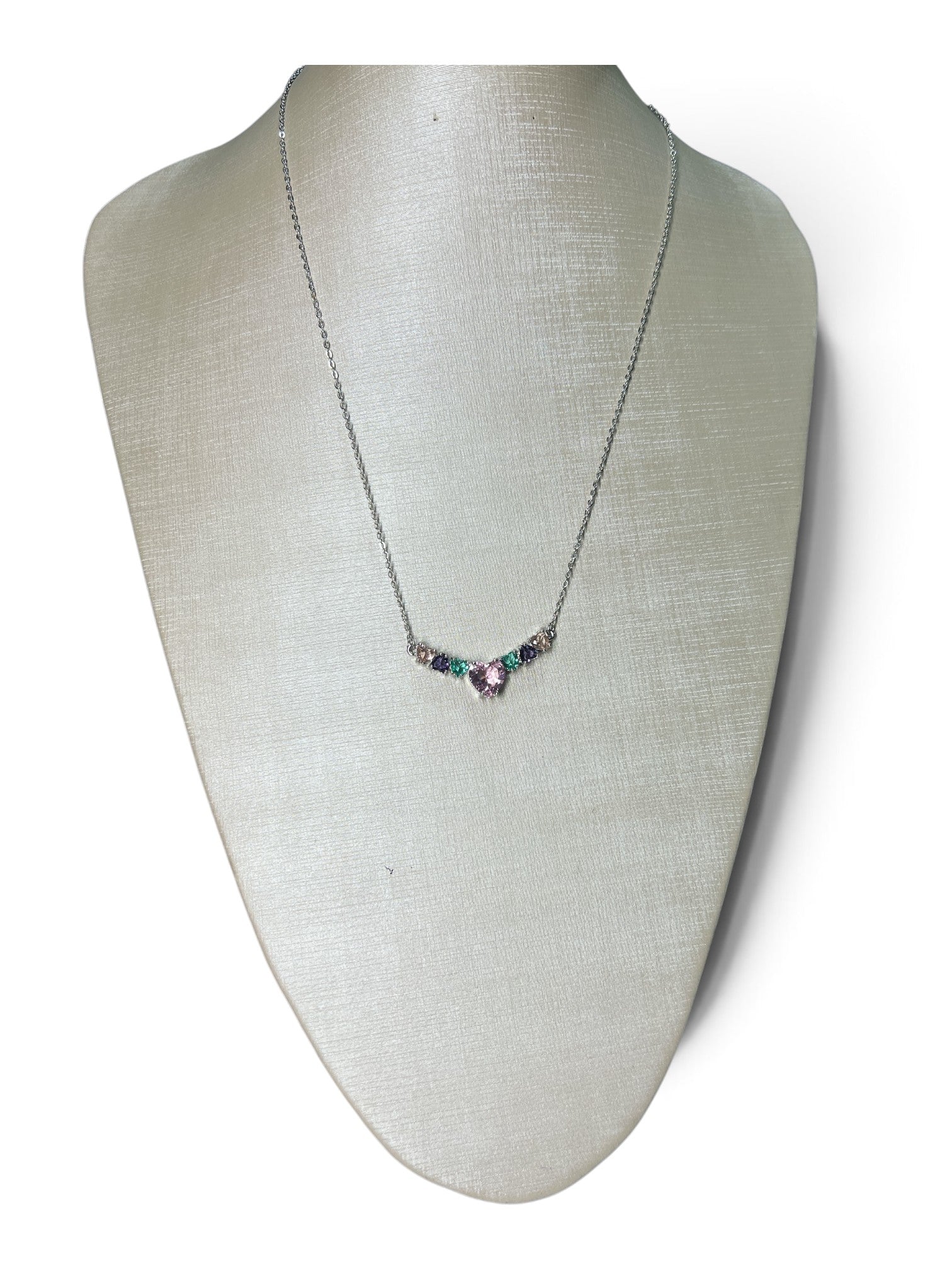Conjunto Prata Colar e Brinco